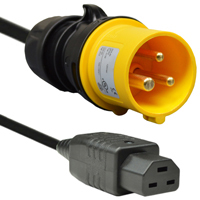 IEC 60309 (4h) 20 Amp 125 Volt Adapter